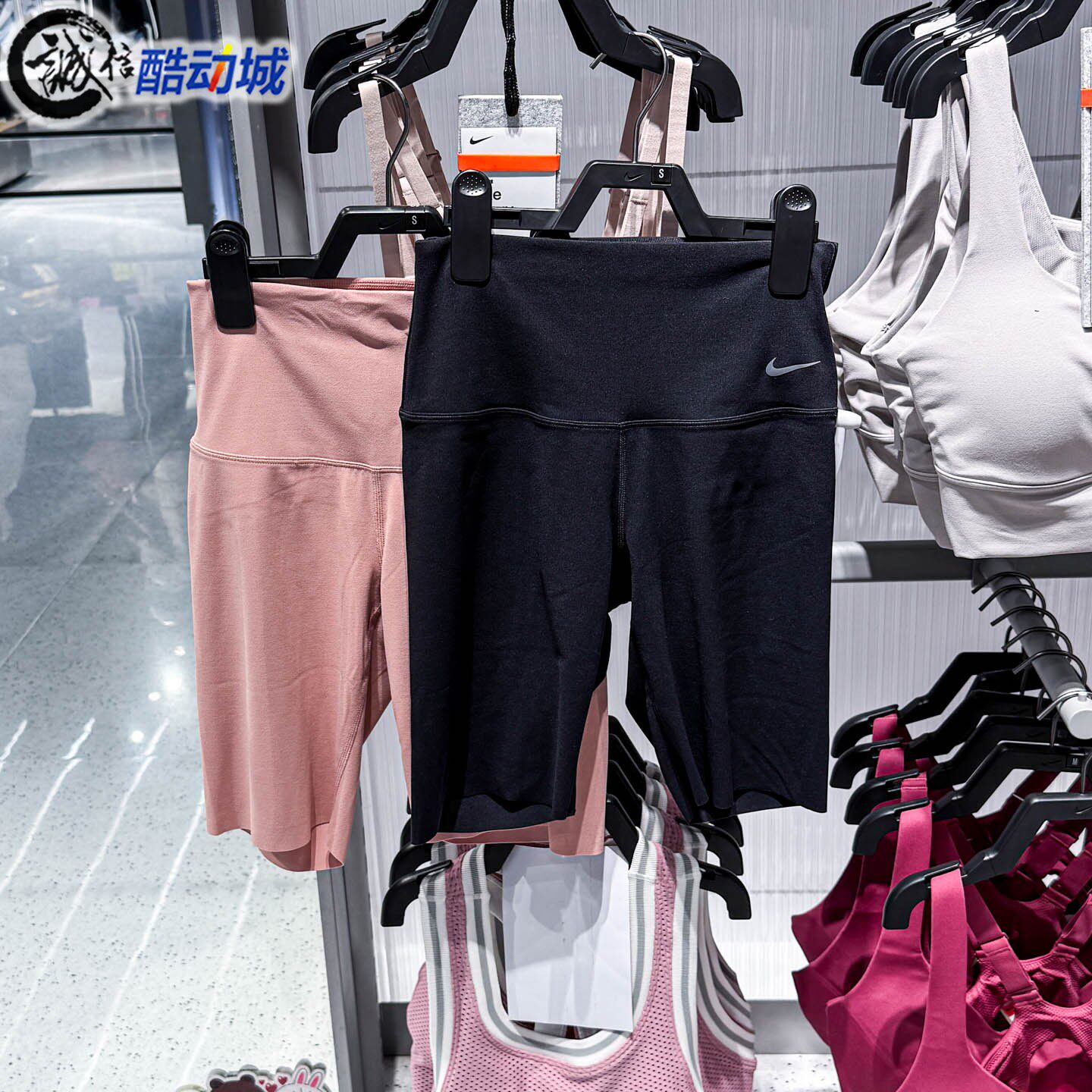 Nike耐克女子2025冬季跑步运动短裤紧身训练五分裤DQ6004-010-685
