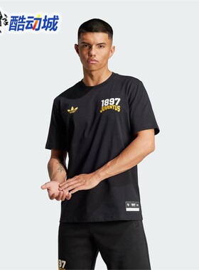 阿迪达斯男子夏季新款曼联足球休闲文化运动短袖T恤JL6114 JL6115