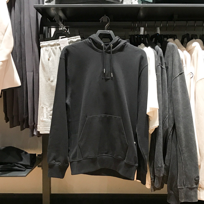 NIKE耐克男装2024冬季新款运动薄绒休闲连帽卫衣套头衫FV7248-010