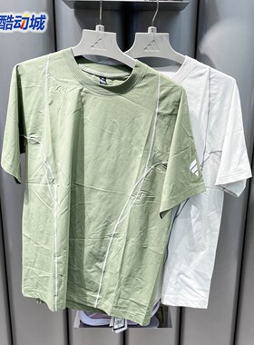 adidas阿迪达斯男子2026秋季新款速宽松休闲短袖T恤LF2851 LF2852