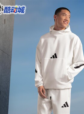 阿迪达斯男子2024秋新款Z.N.E黑标制服透气运动卫衣JF2454 JD6440