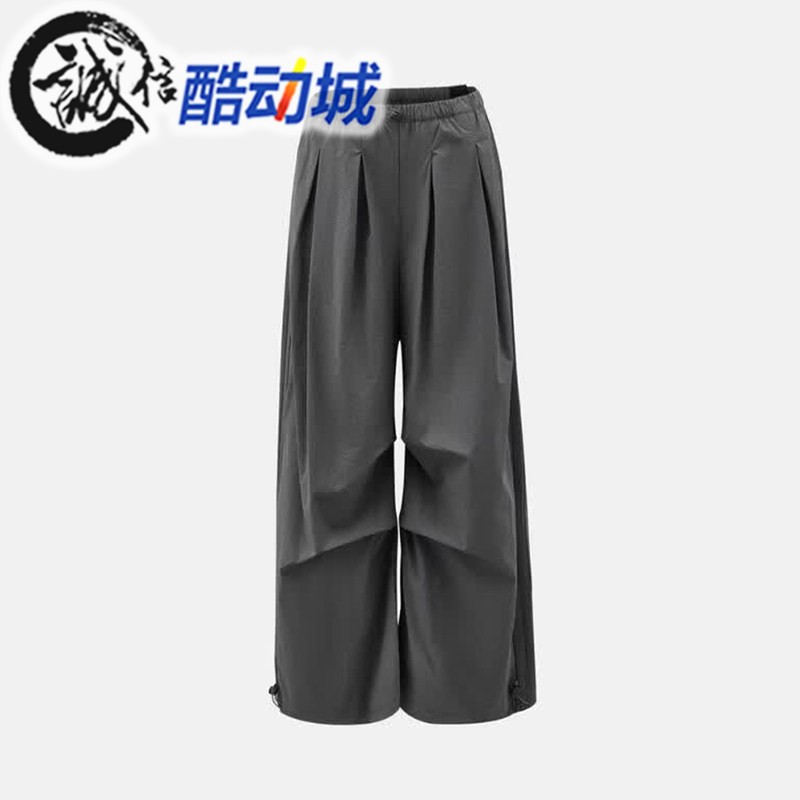 Adidas阿迪达斯女子2026年秋新款运动休闲速干中腰梭织长裤KT0434