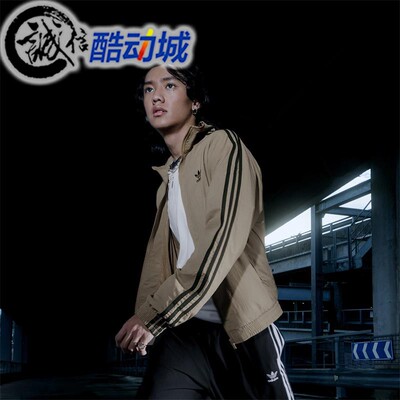 阿迪达斯三叶草男子复古宽松夹克