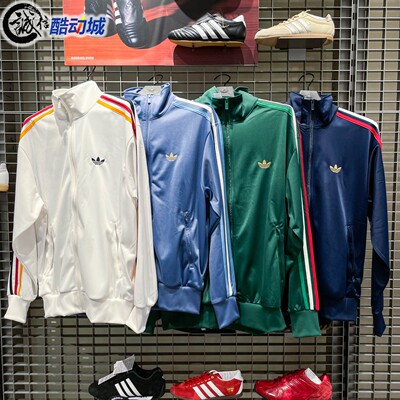 阿迪达斯三叶草男2026新款宽松夹克薄外套 KD3841 3843 3844 3845