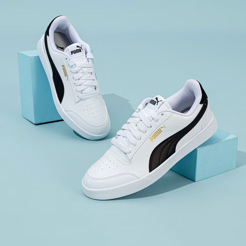 彪马男女2024冬季款复古经典简约运动休闲鞋板鞋小白鞋 309668-03