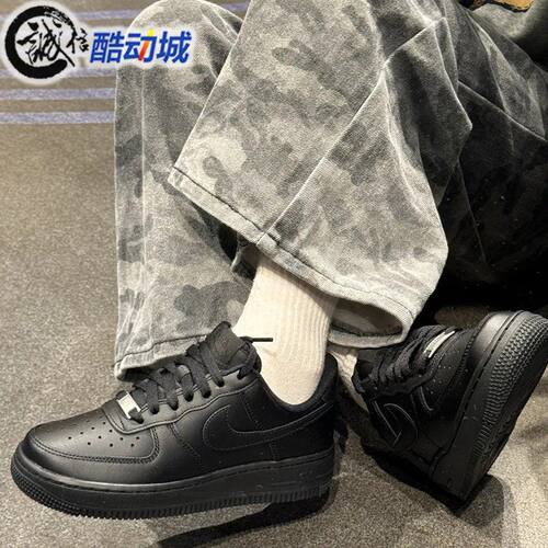 耐克女鞋2026春新款Air Force 1空军一号透气运动板鞋 DD8959-001