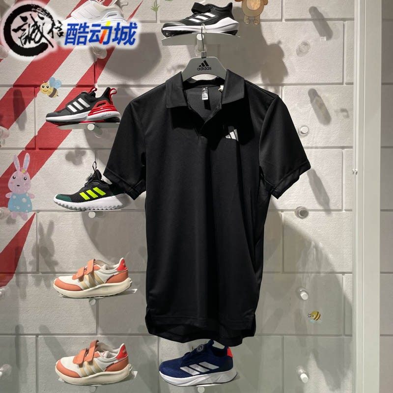 阿迪达斯网球透气休闲T恤短袖