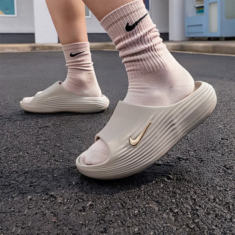 Nike耐克男子新款日常舒适一脚蹬缓震运动拖鞋HV4479-201-003-004