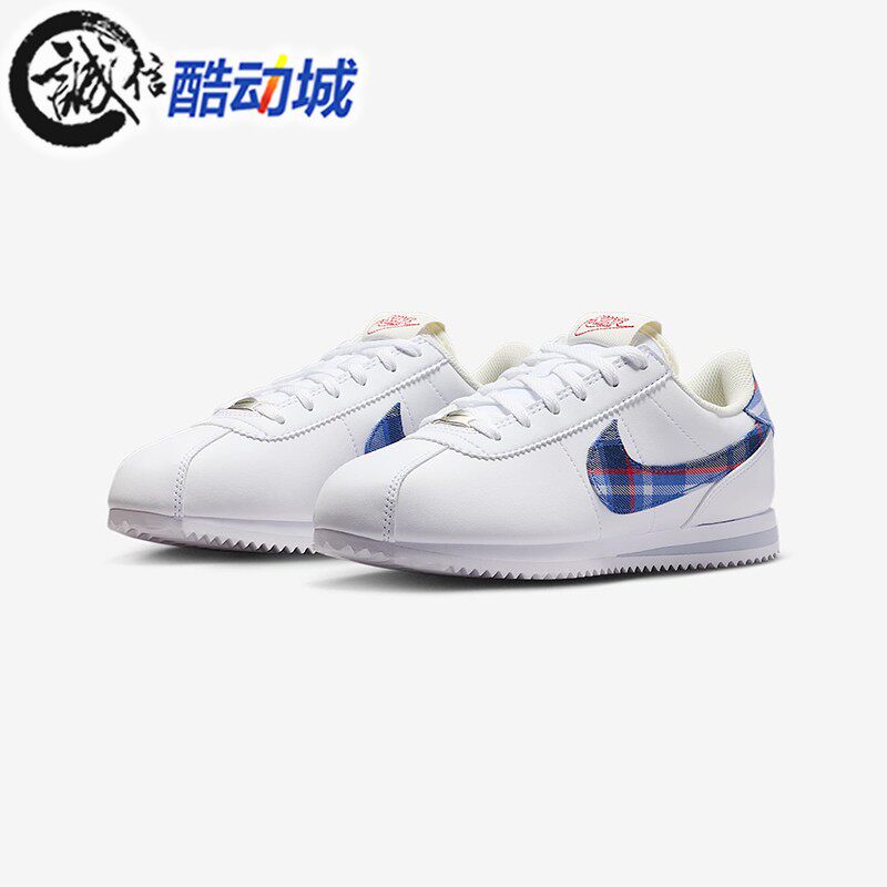 Nike耐克大童鞋元年款Cortez耐磨防滑低帮运动休闲鞋IH7340-191
