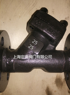 蒸汽法兰承插焊内螺纹美标国标Y型过滤器GL41H-GL61H-DN15-DN50