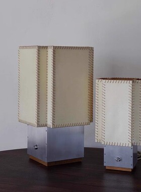 ZiEuo之叒Parchment Table Lamp中古艺术小众设计感羊皮纸台灯
