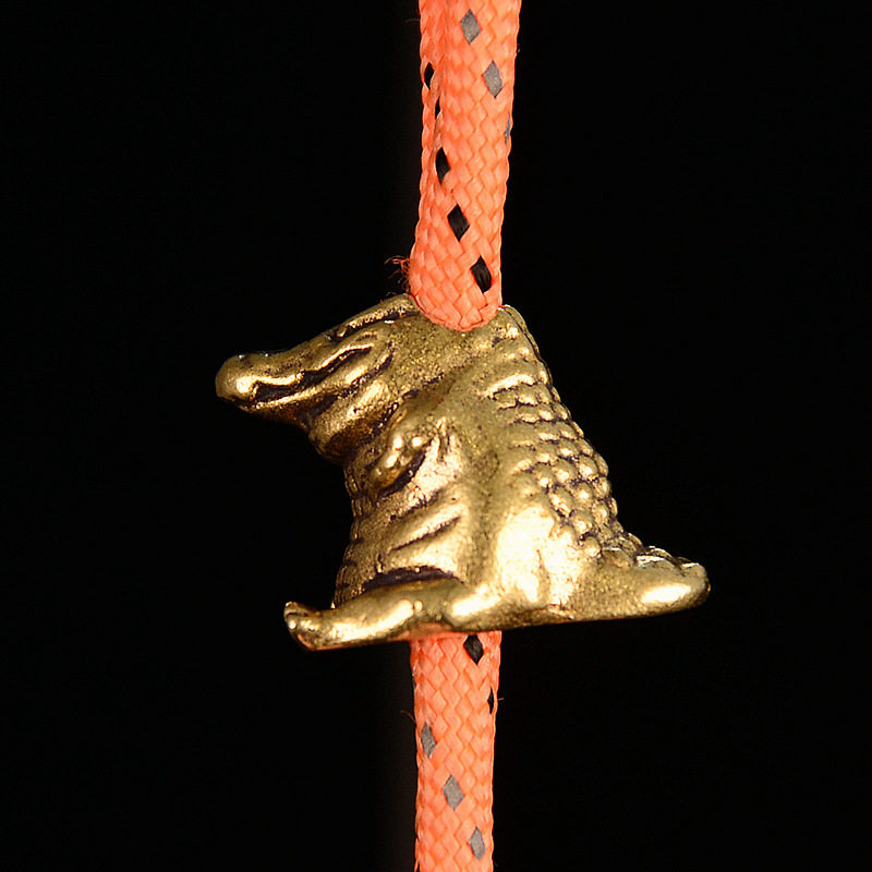 热销鳄鱼头黄铜刀坠EDC项链吊坠钥匙扣挂件DIY伞绳拉链配饰,饰品/流行首饰/时尚饰品新,摆件,淘宝优惠券,粉丝福利购,淘宝优惠卷