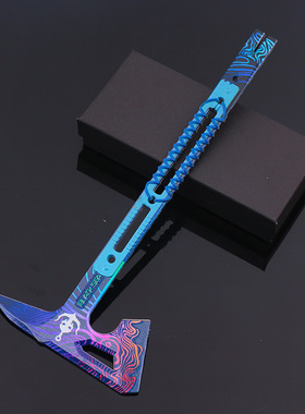 黑海战斧武器合金模型玩具小摆件22cm