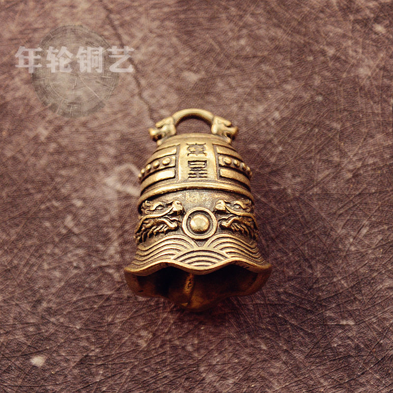 黄铜东皇铃复古手工钟馗铃铛做旧泰国驱辟符文平安铃铛挂件挂饰品,饰品/流行首饰/时尚饰品新,摆件,淘宝优惠券,粉丝福利购,淘宝优惠卷