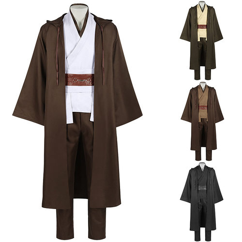 2026新款星球大战cos服装绝地武士同款男装衣服连帽披风套装外贸