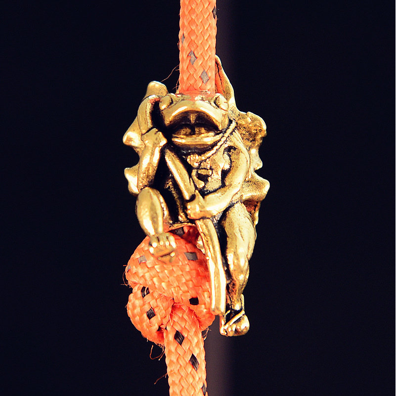 欢乐蛙EDC伞绳吊坠大孔隔珠刀坠黄铜手链串饰挂扣手电弹弓收尾坠,饰品/流行首饰/时尚饰品新,摆件,淘宝优惠券,粉丝福利购,淘宝优惠卷