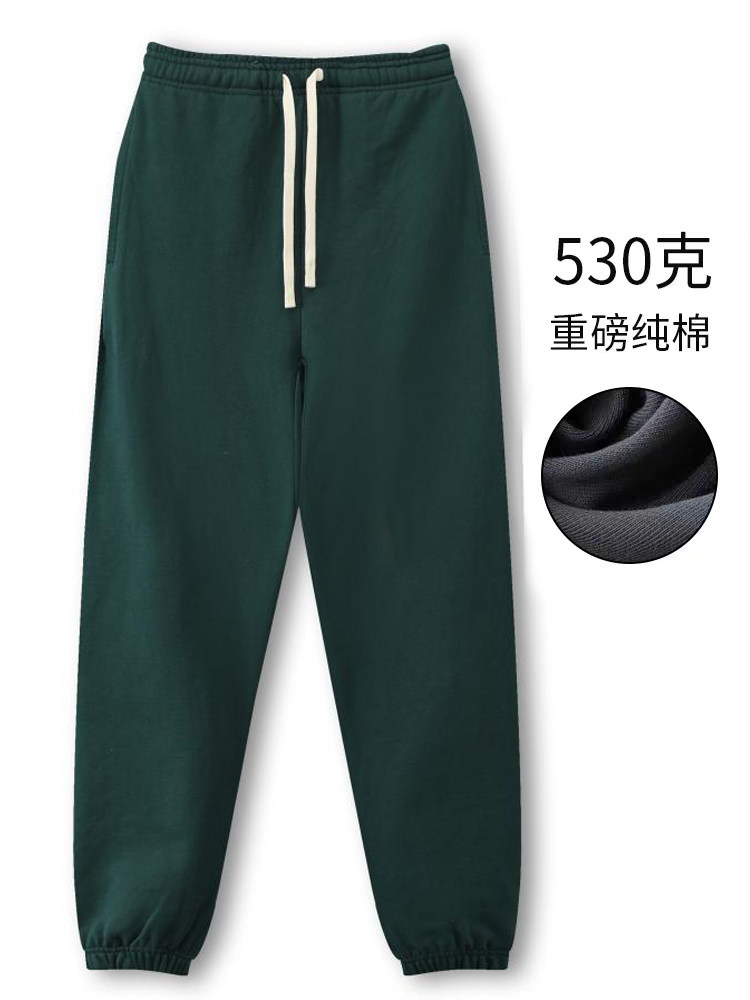 高端欧货洋气卫裤2023爆款 高端品牌卫裤男 纯棉品牌加绒加厚卫裤