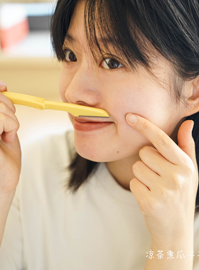 刮小胡子刮脸毛刀 日本schick舒芙 安全面部刮毛刀修眉刀 不伤肤