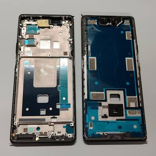 适用于中兴Axon40 Pro 液晶框 A2023中壳 A40Pro 中框 侧键带原胶