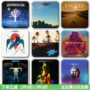 The Eagles老鹰乐队周边徽章OneRepublic一体共和时代贴饰品挂件