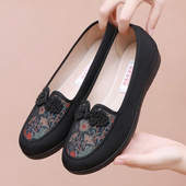 老北京布鞋 老太太防滑春秋老人女鞋 软底妈妈鞋 中老年奶奶闰月新款