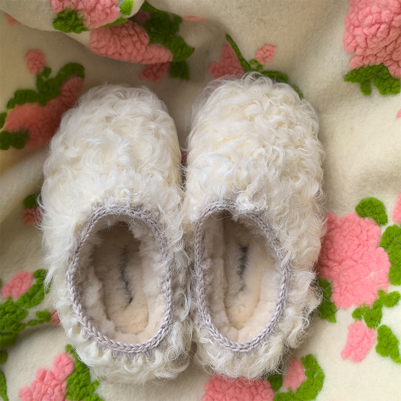 2025冬季新款穆勒鞋女士羊皮毛一体包头平底一脚蹬外穿拖鞋毛毛鞋,女鞋,时尚雪地靴,淘宝优惠券,粉丝福利购,淘宝优惠卷