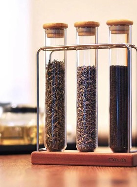 台湾村宜Driver試管冰釀杯－三管入 冷发酵用 实木支架超高颜值