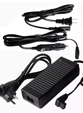夏新车载冰箱电源线12V24V220V小型冰箱充电线配件车家通用电源线