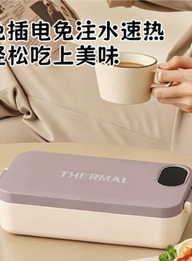可插电充电两用饭盒车载电热饭盒