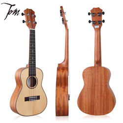 Tom tomtut280 spruce ukulele single board UK Small guitar four string Travel Guitar