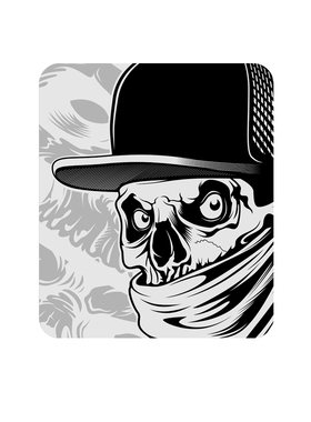 头巾骷髅头骨摩托车汽车贴纸贴花#04011