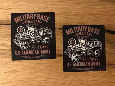 越野贴纸366怀旧车贴