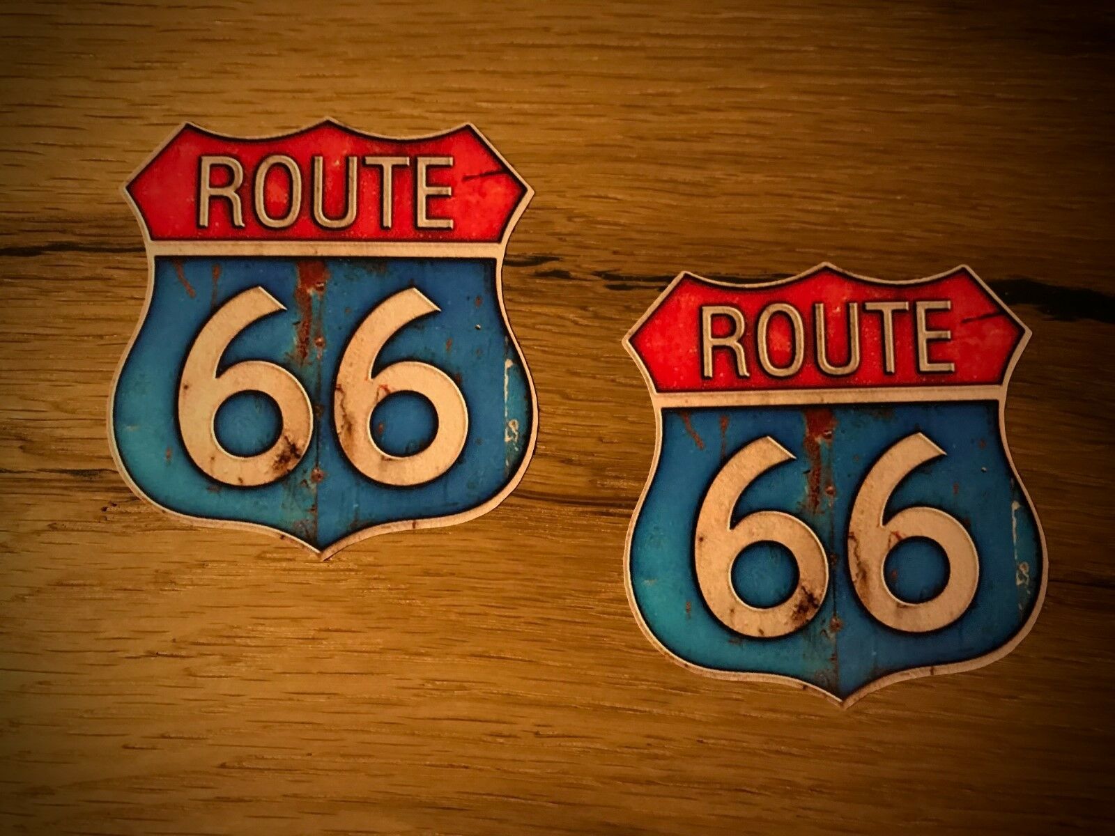 ROUTE66老式复古贴纸