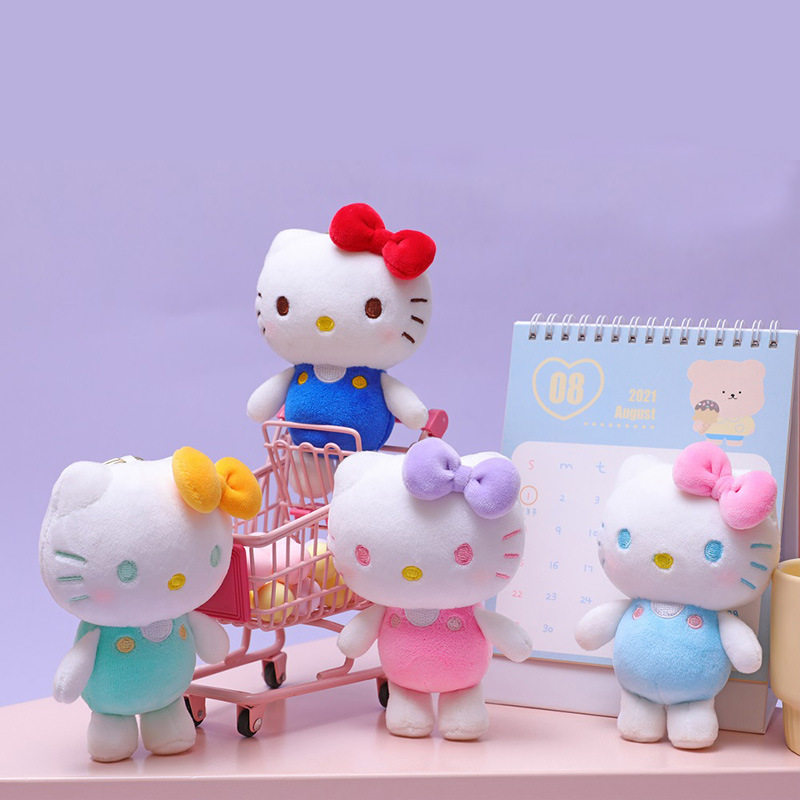 尚绒坊正版凯蒂猫毛绒钥匙扣图片