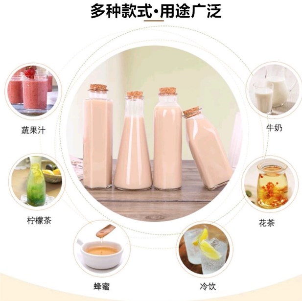 新款饮料瓶直筒瓶高玻璃瓶圆柱牛奶瓶花茶瓶泡茶瓶咖啡杯便携水杯|msdalam kategori pinggan mangkuk, Cup/cawan/cerek, Glass - dari Buy2taobao.com untuk memberikan perkhidmatan ejen Taobao profesional membeli