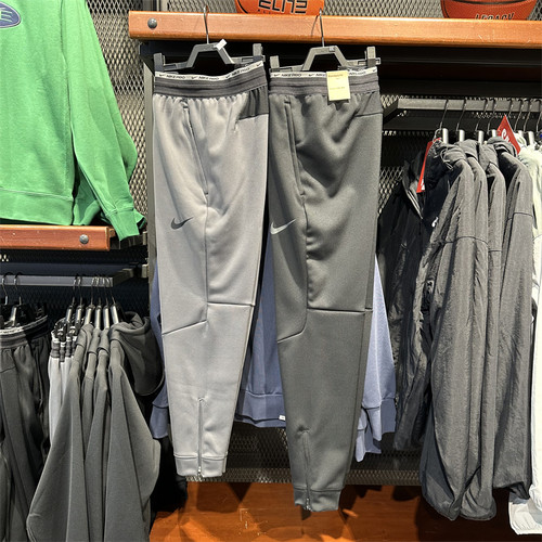 正品Nike/耐克裤子男裤春秋款长裤保暖休闲跑步加绒运动裤 DD2123