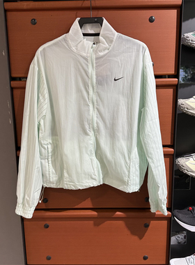 正品Nike耐克女子夹克2024夏春新款宽松防水运动外套FN2720-394