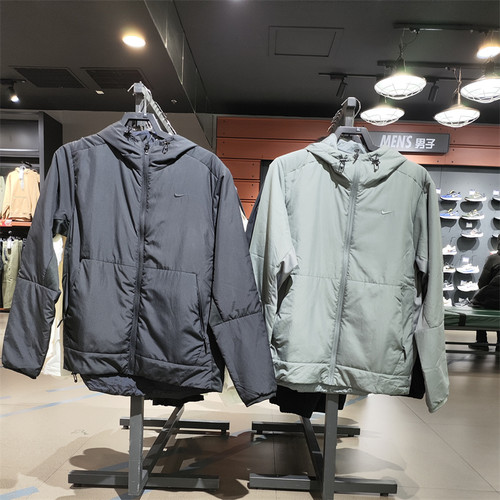 正品NIKE/耐克秋冬季棉服男子新款保暖运动棉衣夹克外套FB7545-