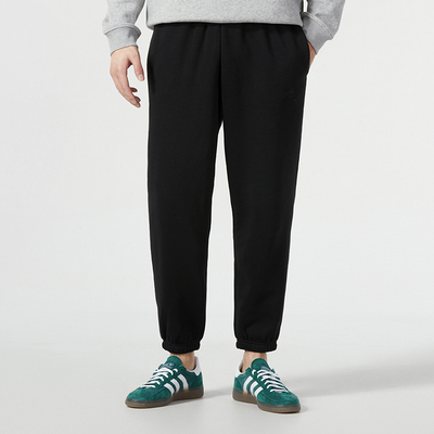 正品Adidas/阿迪达斯男子加绒针织长裤束脚运动卫裤IB4048 IJ6882