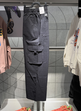 Nike耐克男子直筒工装长裤梭织户外透气宽松运动休闲裤FV7348-010