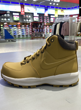 NIKE耐克男子雪地靴抓地25冬新款MANOA耐穿高帮运动休闲鞋HF7095