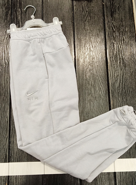 正品Nike/耐克灰色卫裤男裤春季运动休闲针织束脚长裤 DV9846-012