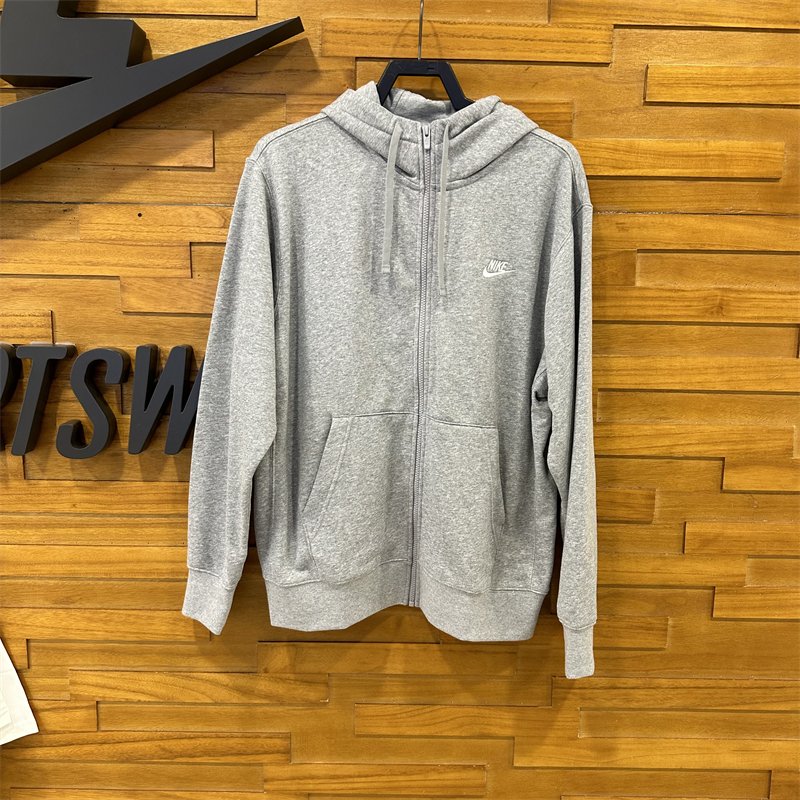 耐克外套男装宽松连帽夹克