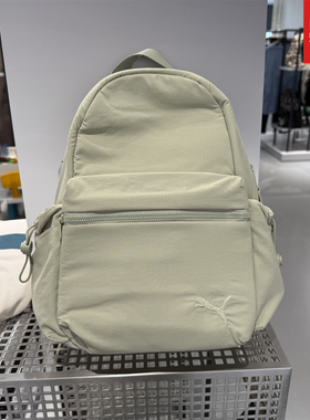 PUMA彪马女子双肩背包轻便25新款刺绣LOGO通勤旅游学生书包091714