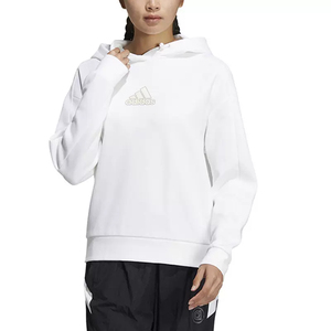 正品Adidas阿迪达斯女春秋卫衣连帽运动上衣休闲长袖套头衫HR2596