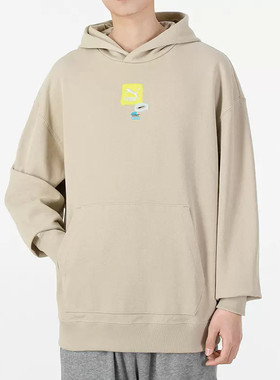 正品 PUMA/彪马卫衣男装春季休闲运动套头衫外套长袖上衣 536061