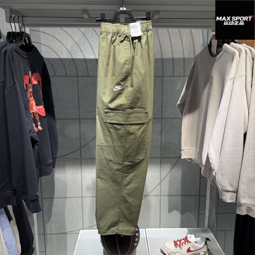 耐克男子长裤直筒工装裤