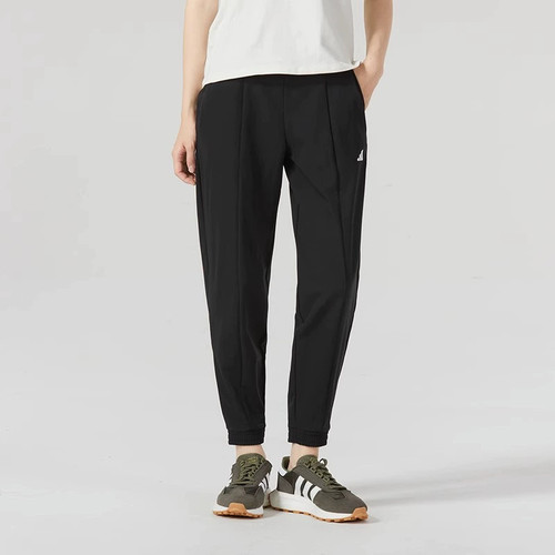 正品Adidas/阿迪达斯女装2024春季新款针织运动休闲长裤IJ5923