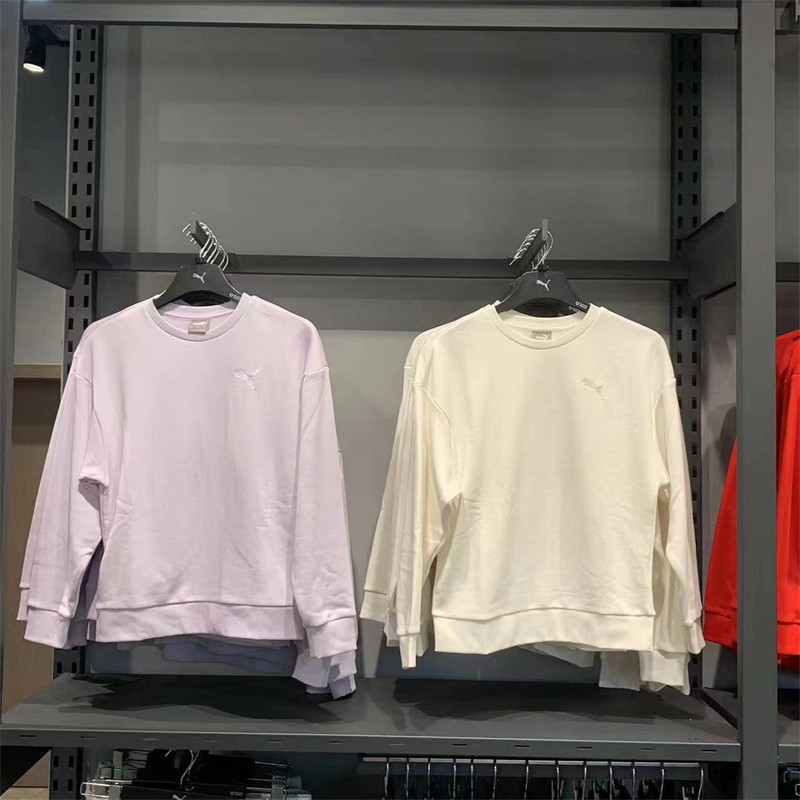 正品PUMA彪马卫衣女子春秋新款针织圆领运动上衣套头衫677225,运动服/休闲服装,运动卫衣/套头衫,淘宝优惠券,粉丝福利购,淘宝优惠卷