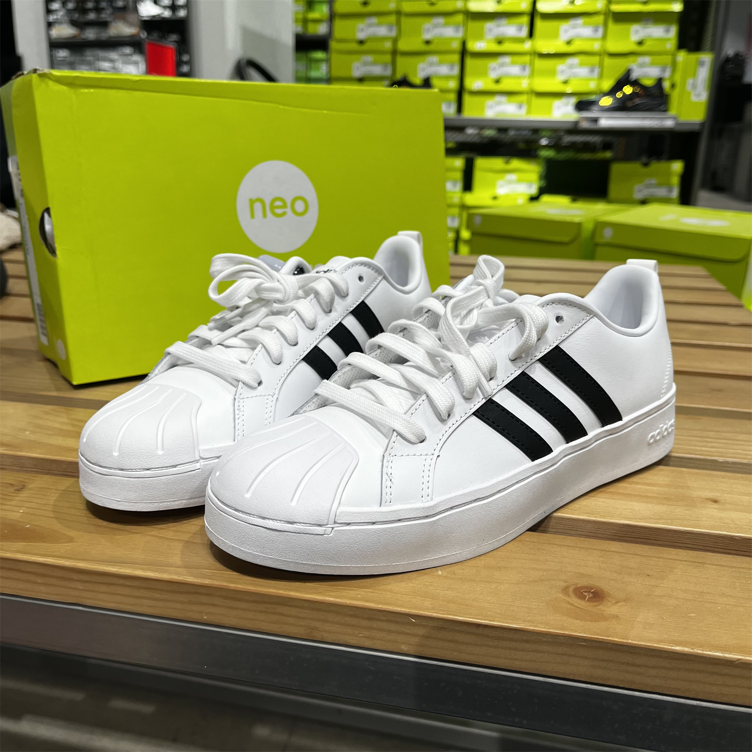 正品Adidas/阿迪达斯NEO男女情侣鞋STREETCHECK休闲鞋板鞋 GW5488 运动鞋new 运动休闲鞋 原图主图